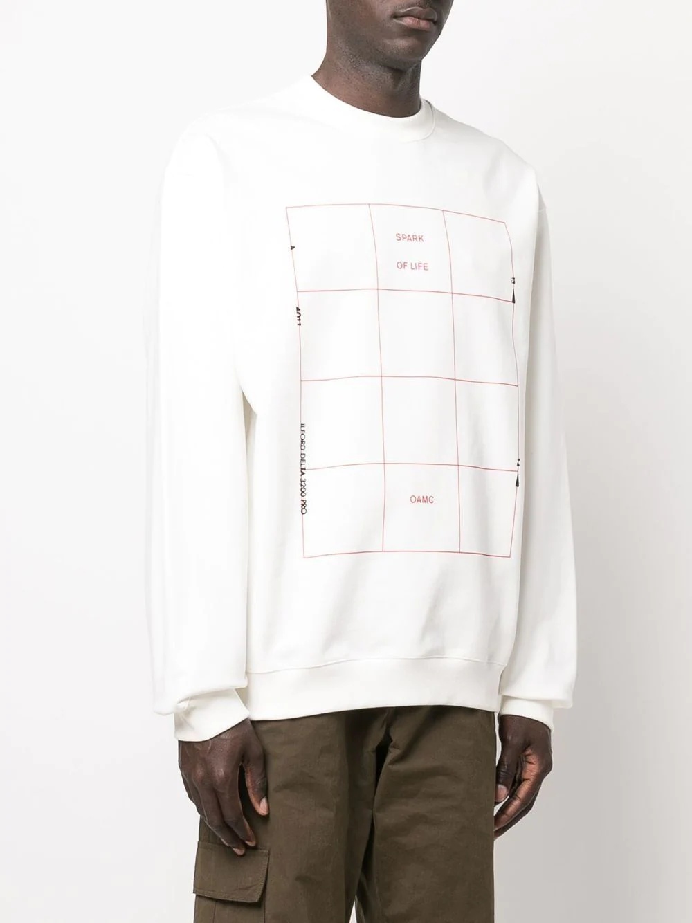 graphic-print cotton sweatshirt - 3