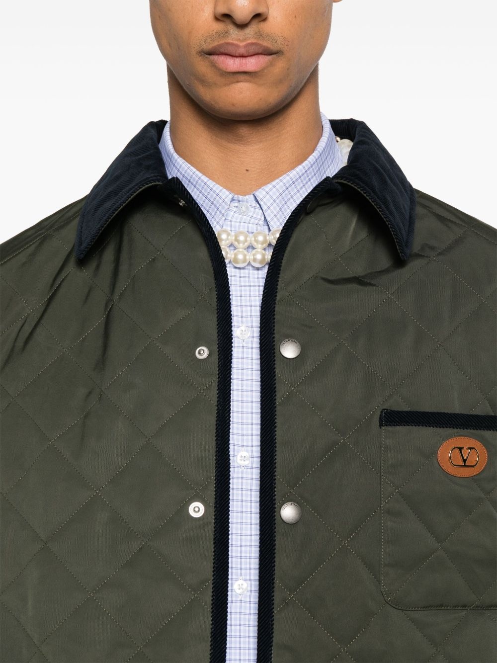 Vlogo Signature quilted jacket - 5