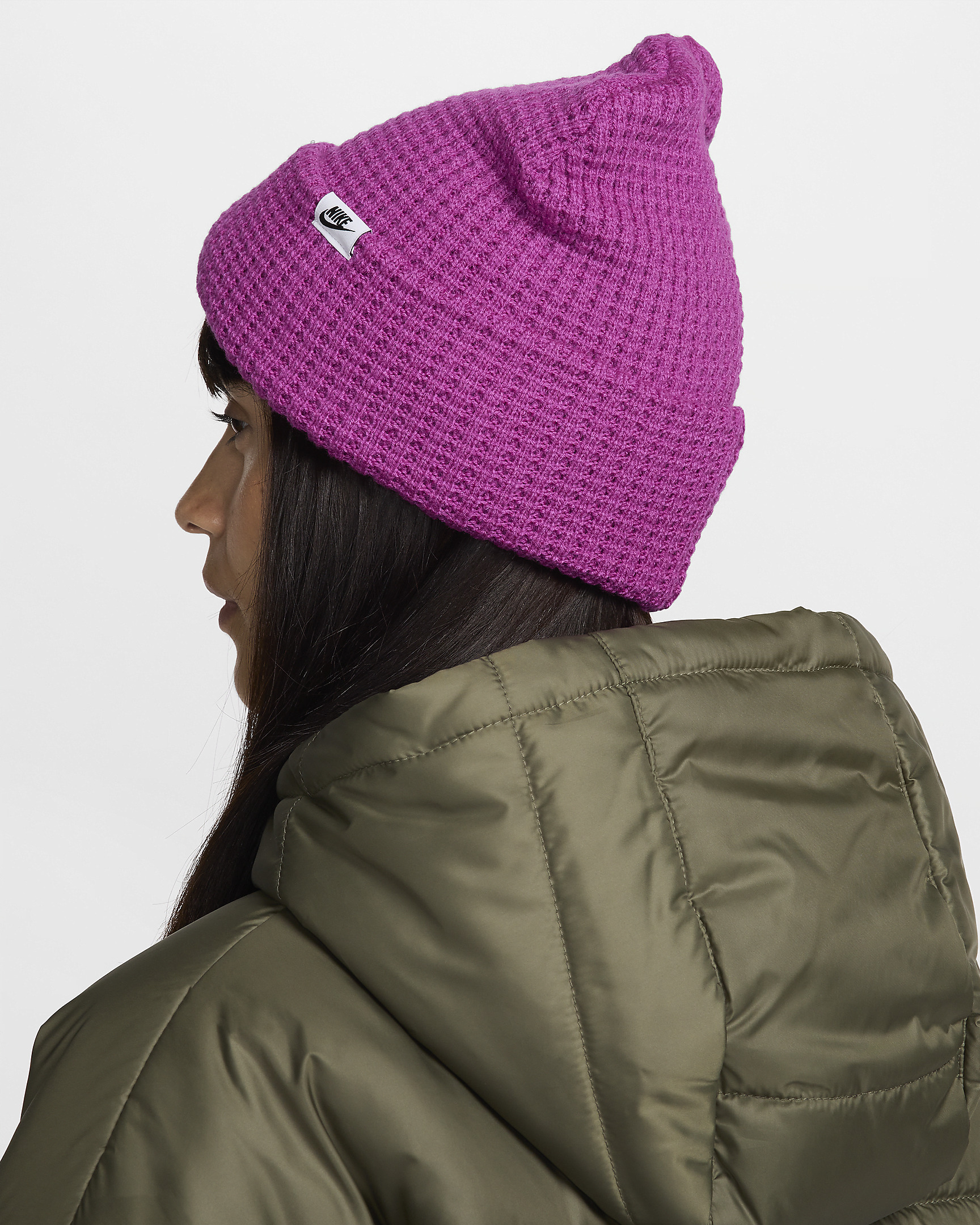 Nike Peak Waffle Knit Beanie - 2
