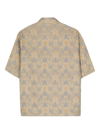 NEEDLES jacquard floral-motif shirt outlook