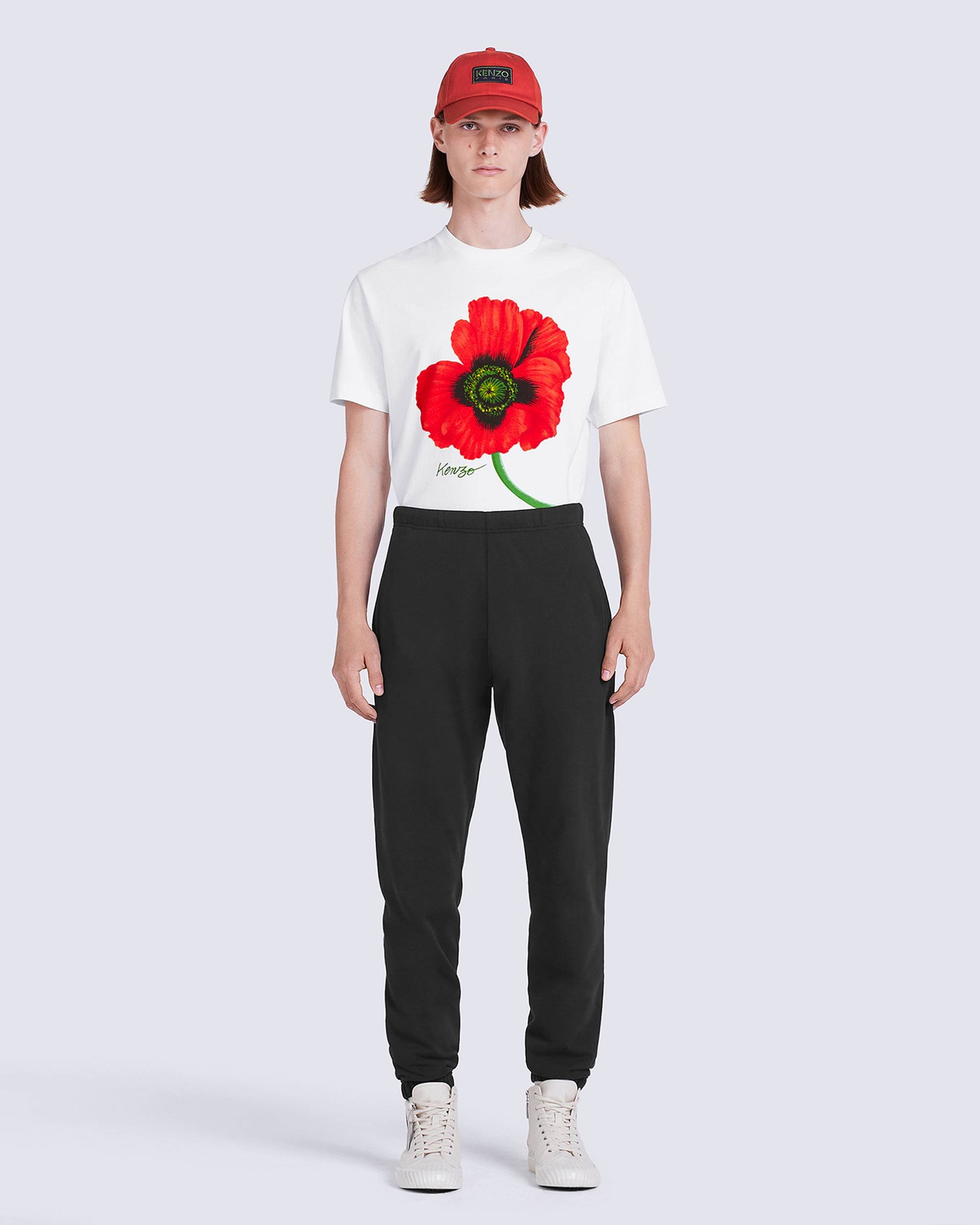 'BOKE FLOWER' crest jogging bottoms - 3