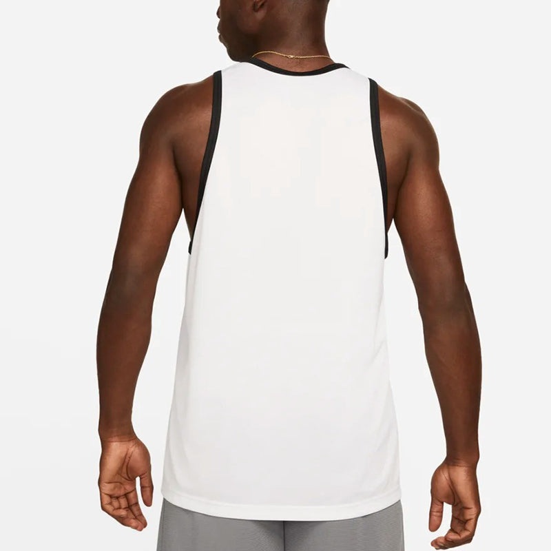 Nike Big Swoosh Training Quick Dry Breathable Sports Vest White DH7133-100 - 4