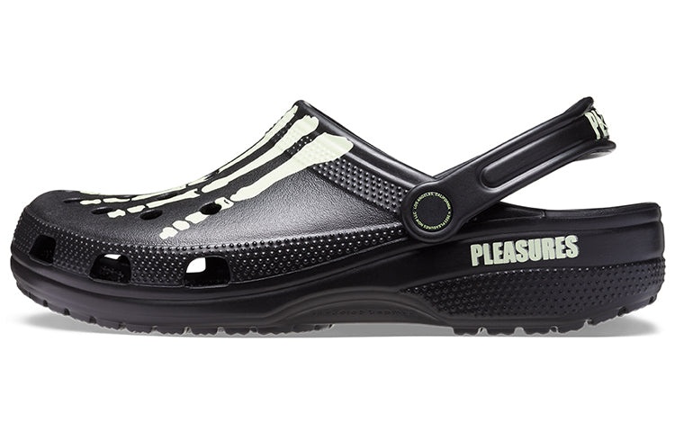 Crocs Pleasures x Classic Clog 'Skeleton - Glow in the Dark' 208267-001 - 2