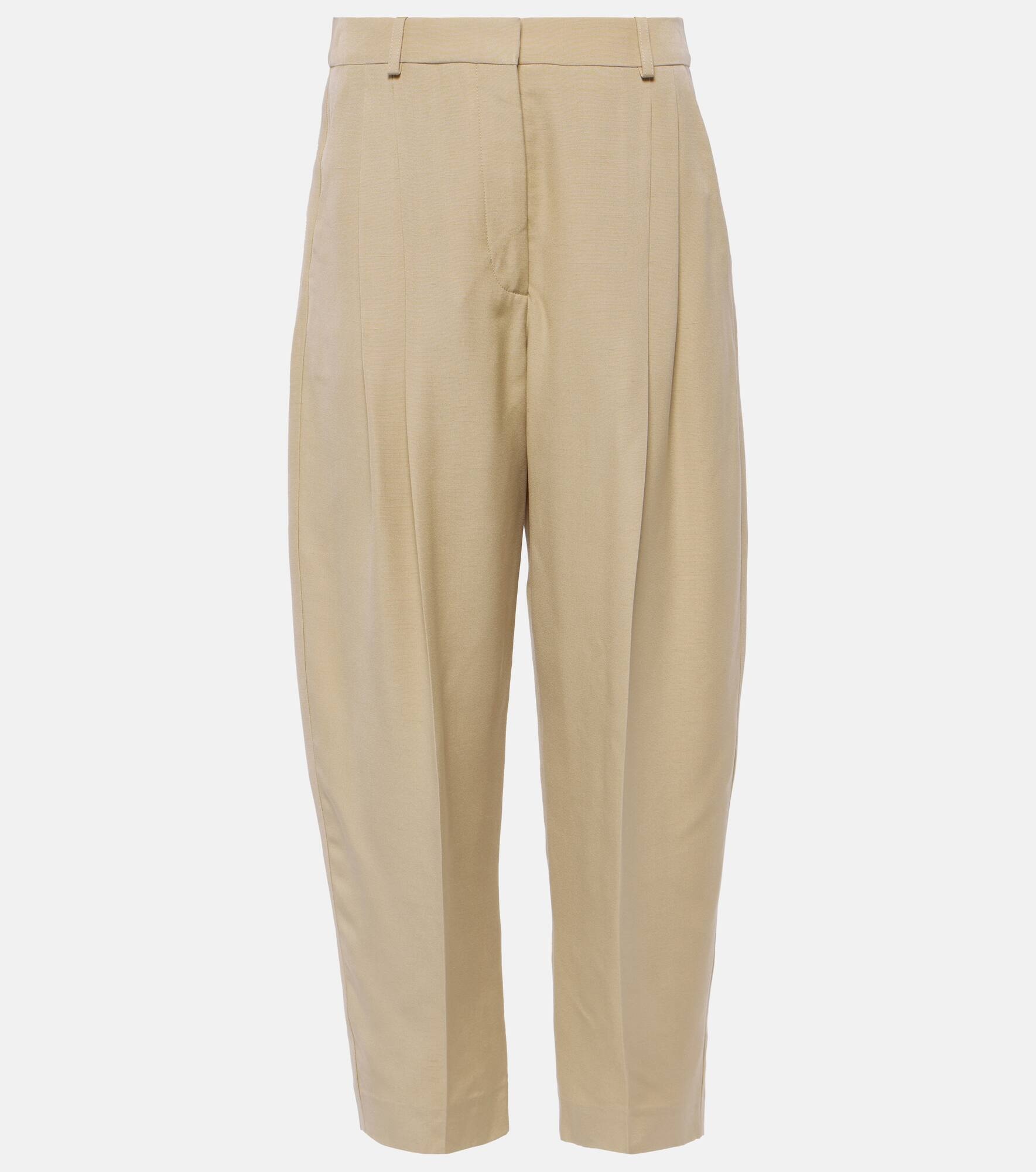 Iconic high-rise cropped pants - 1