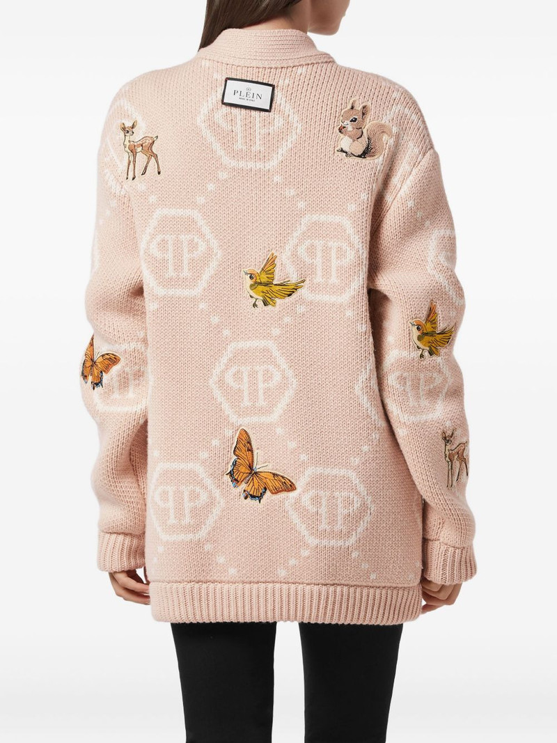 Fairy-embroidered cardigan 3