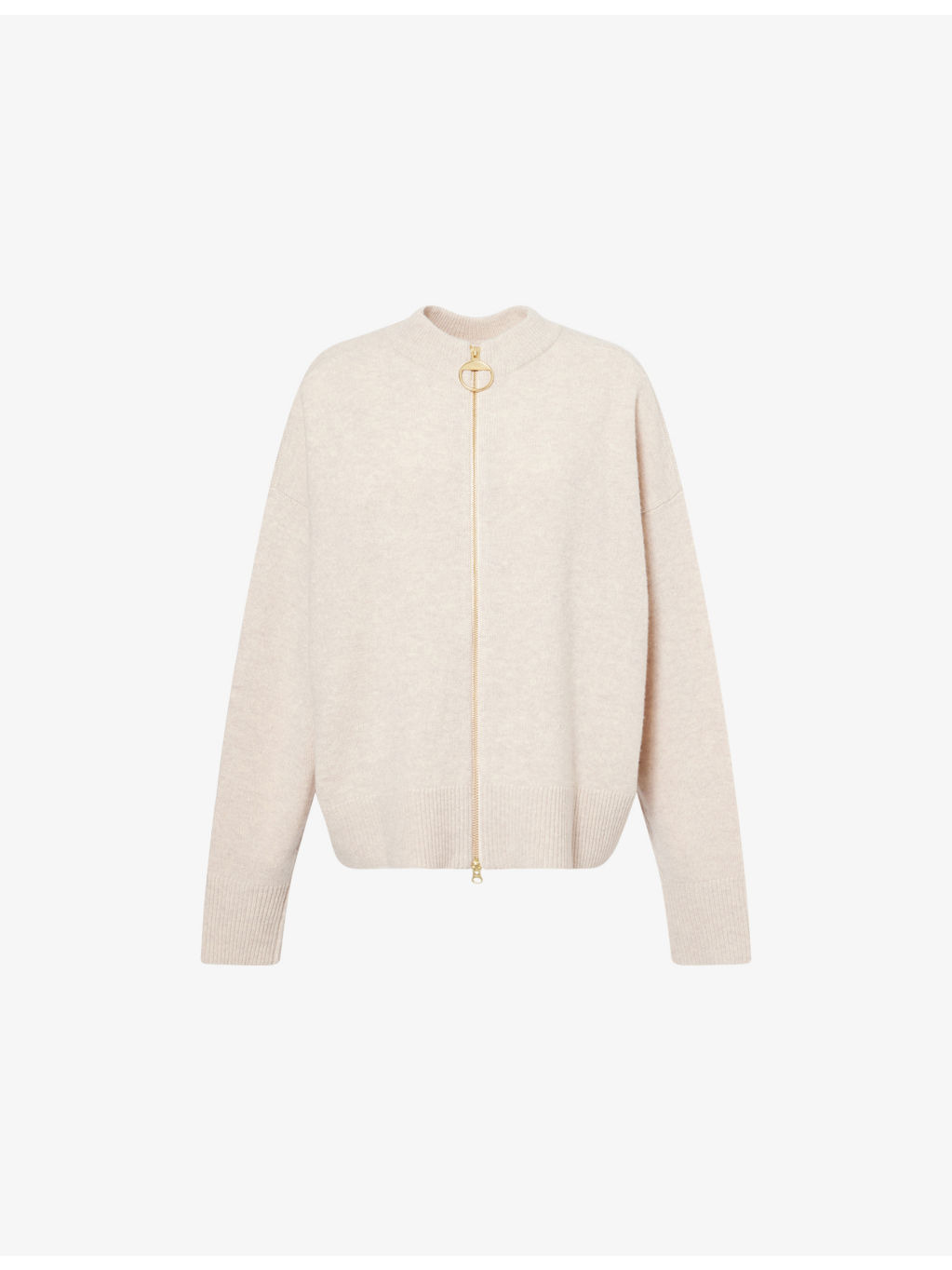Leonie Round-Neck Wool Jumper - 1