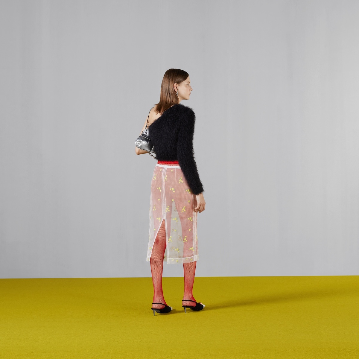 Silk organza skirt - 3