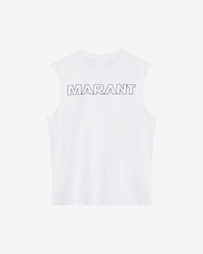 YVAN "MARANT" COTTON TEE-SHIRT - 6