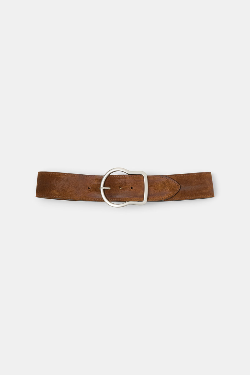 SUEDE SENSATION 6cm waxed belt 1