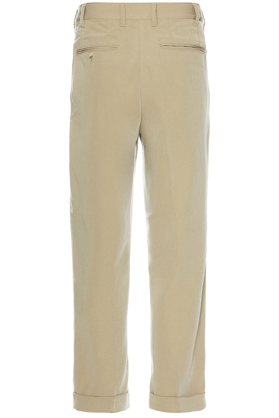 2 Pleats Trousers Pe Twill - 4