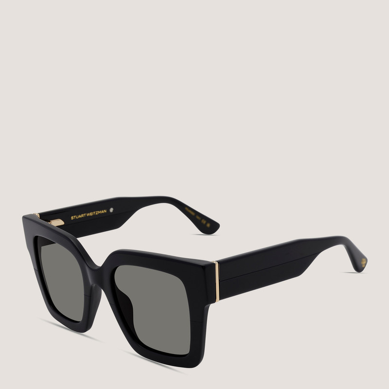 Stuart Weitzman TWO-TONE OVERSIZED SQUARE SUNGLASSES outlook