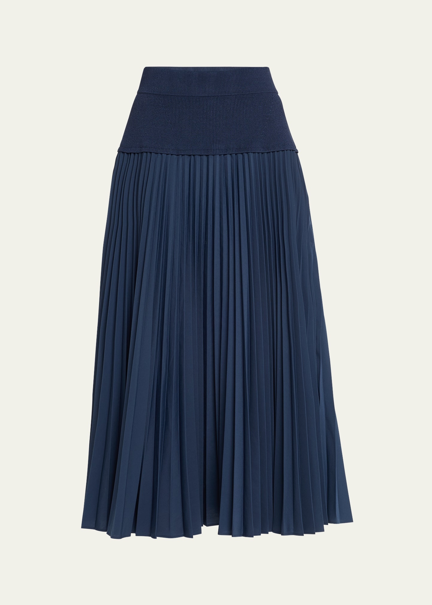 Stella Pleated Combo Skirt - 1