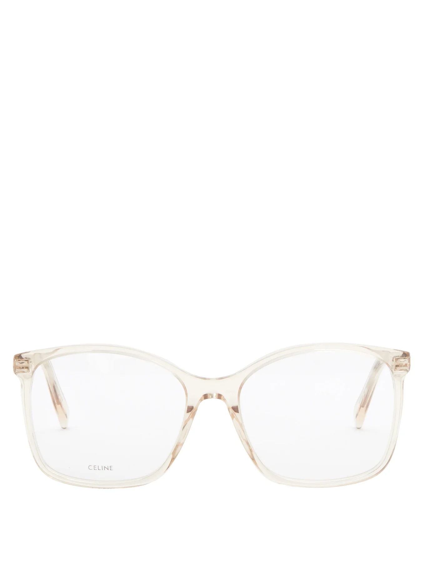 Oversized square acetate glasses - 1