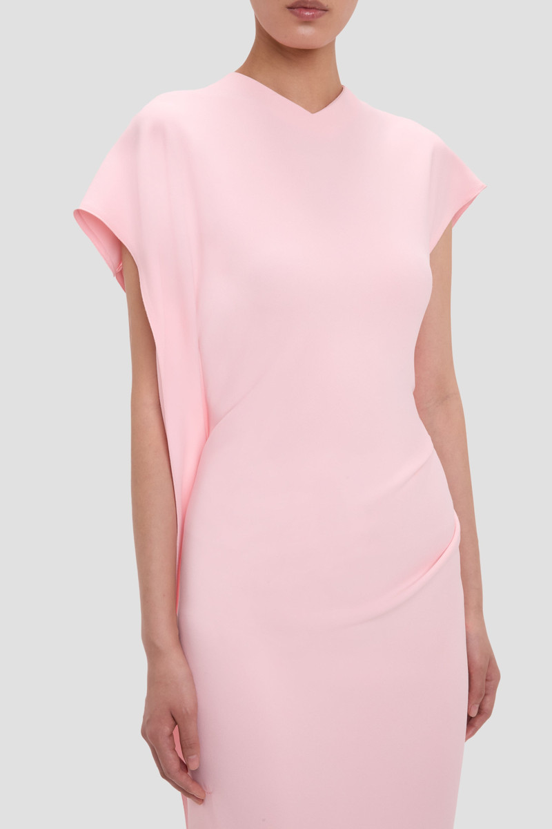 Victoria Midi Dress In Candy Floss 4