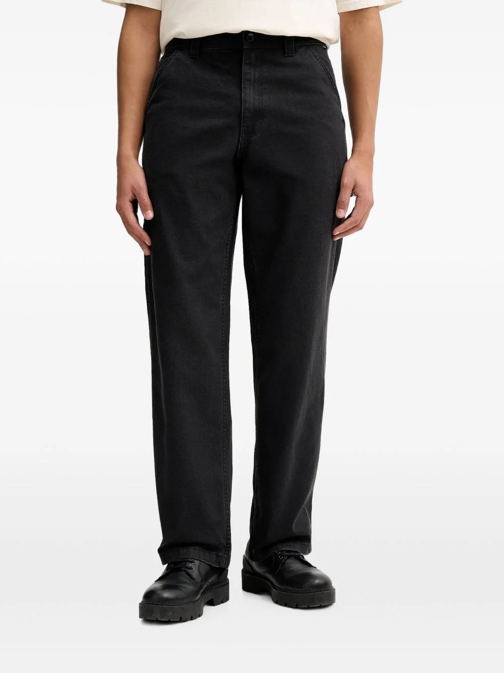 logo-patch jeans - 1