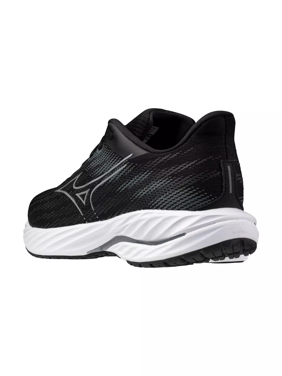 Wave Inspire 21 2E "Black/Silver" Men's Wide Running Shoe - 4