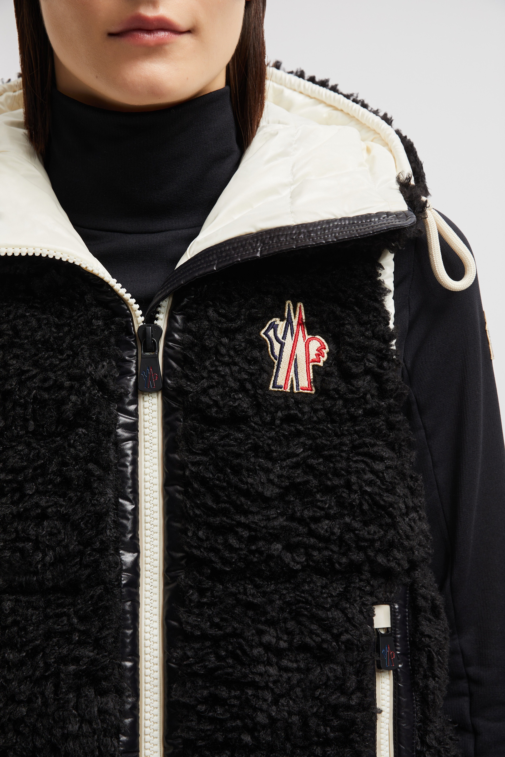 Padded Teddy Zip-Up Vest - 7
