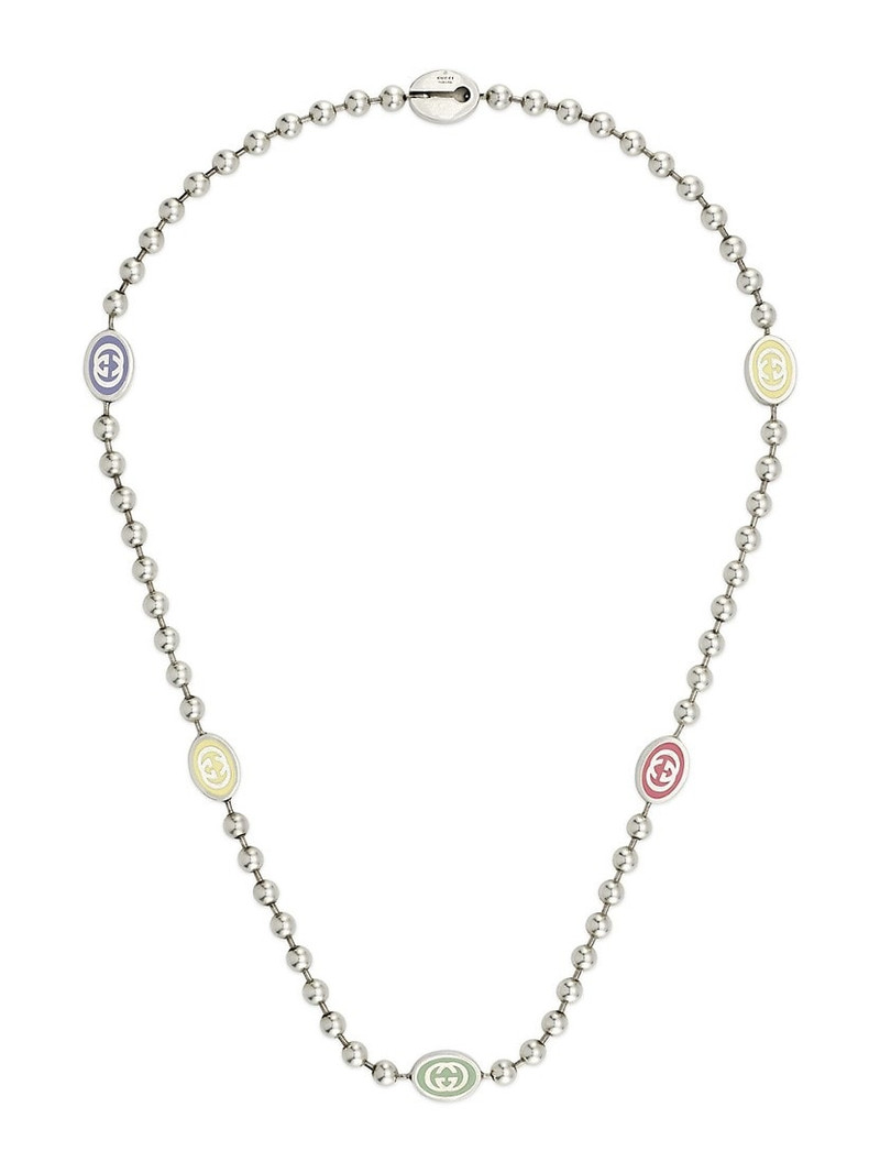 Interlocking G Boule Chain Necklace 3