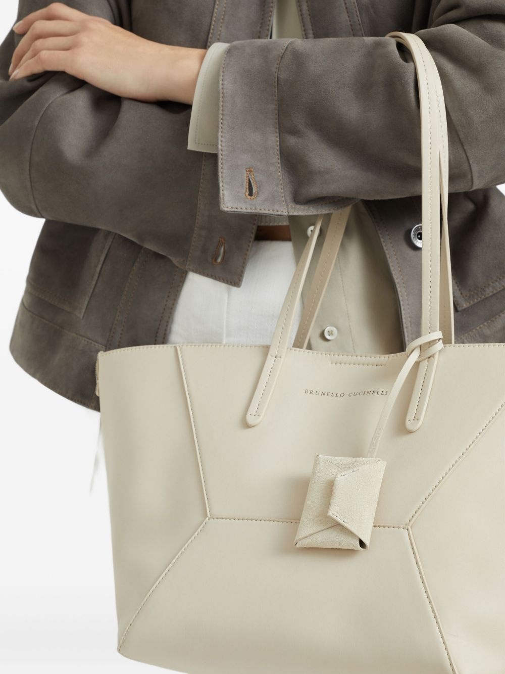 suede bag charm - 4