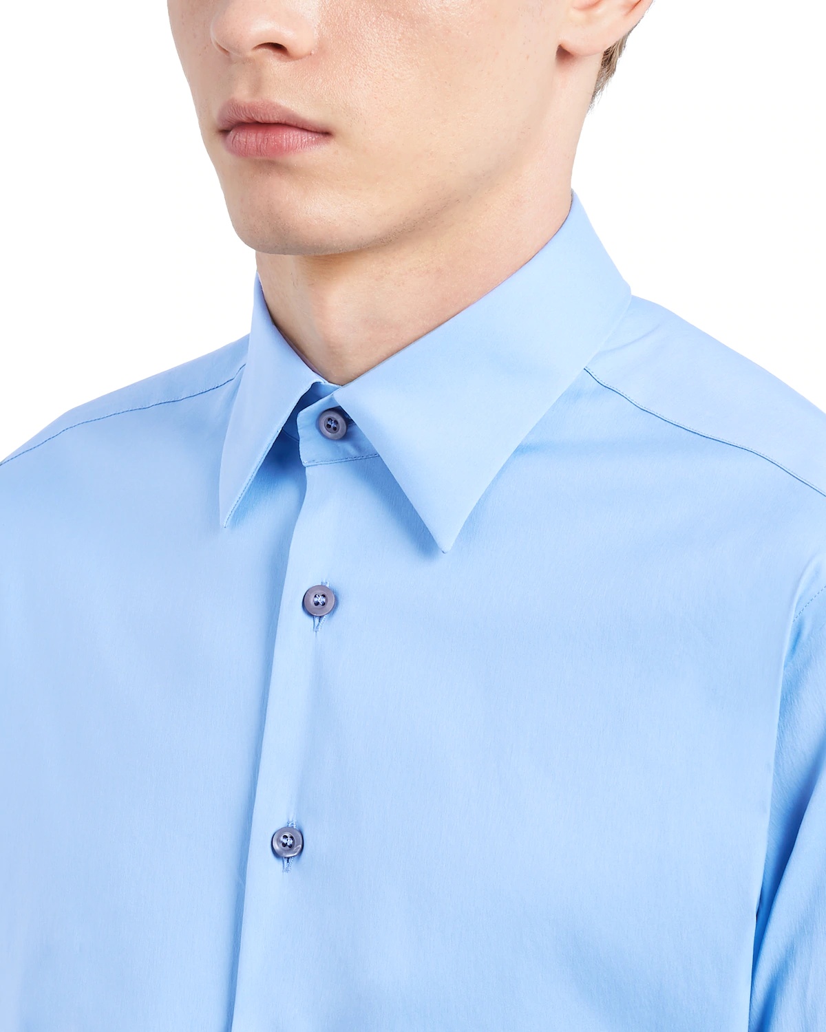 Stretch Poplin Shirt - 5