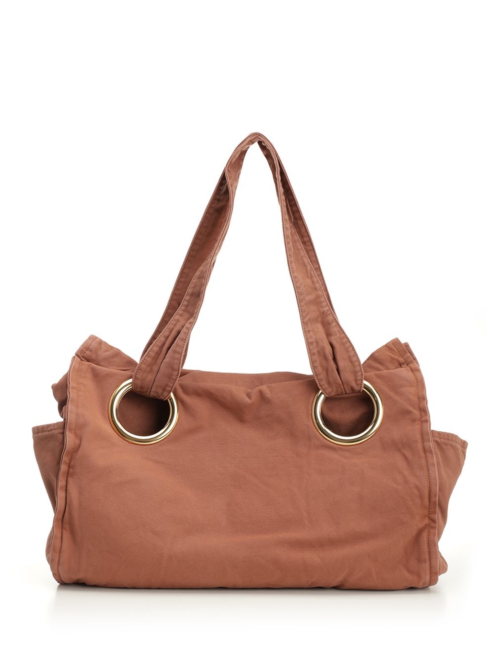 S545 - Chloe Plage Shoulder Bags Brown - 3