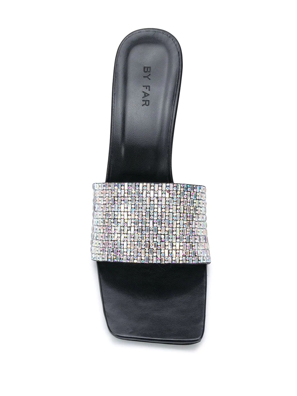 crystal-embellished sandals - 4