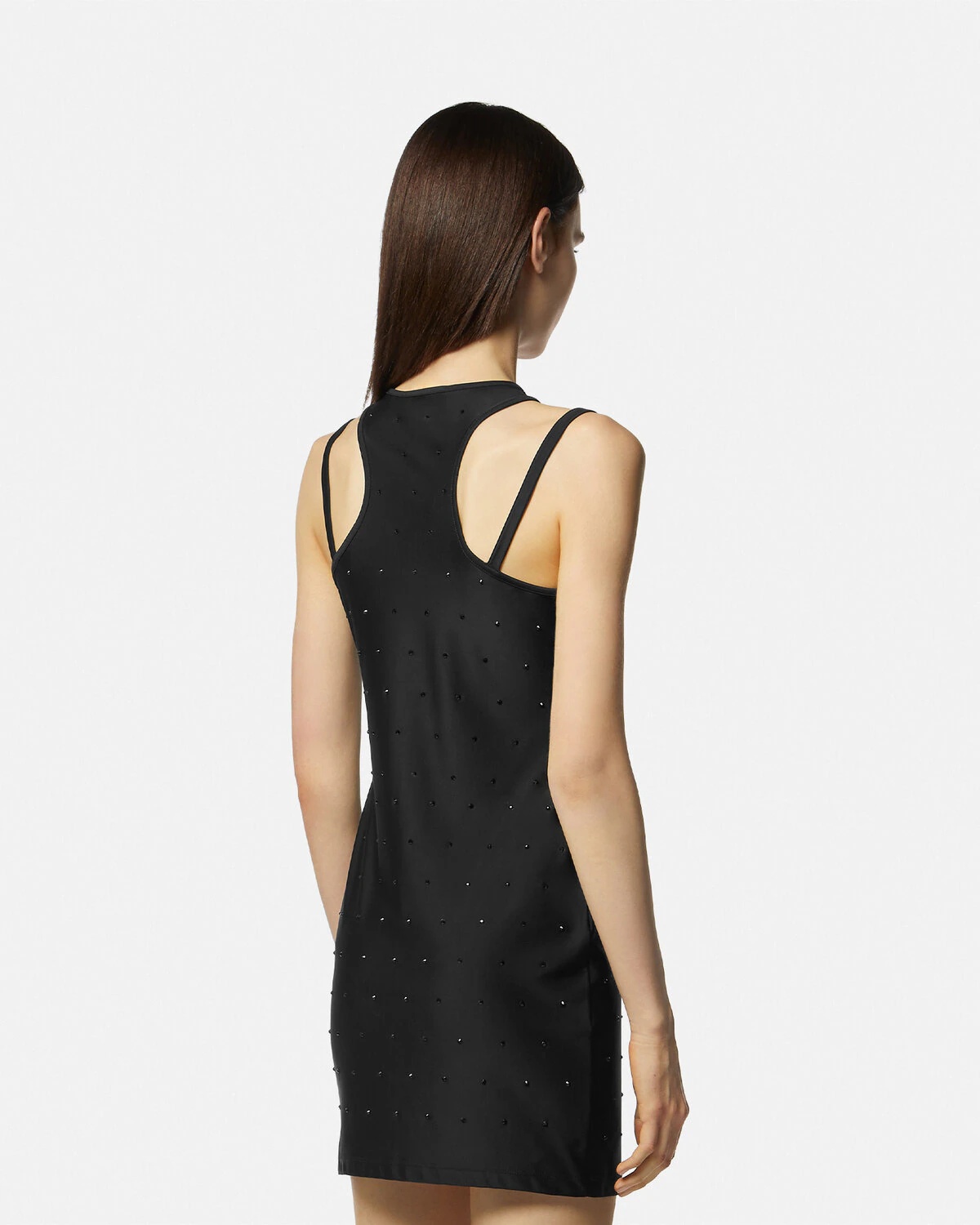 Crystal Halterneck Mini Dress - 5