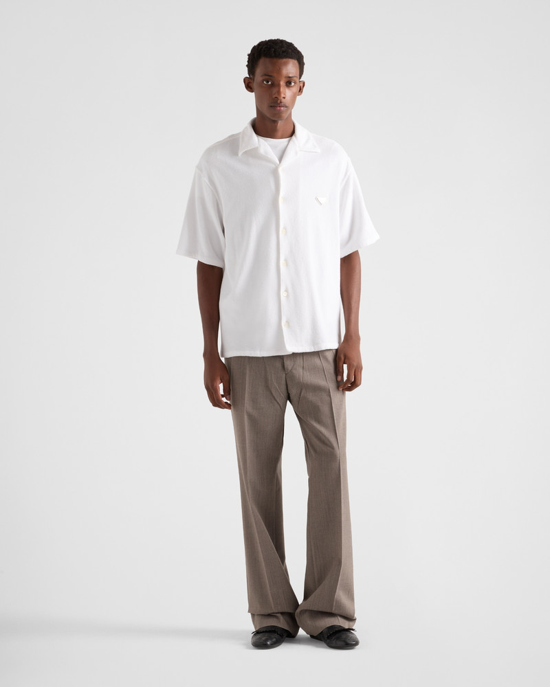 Prada Short-sleeved terry shirt outlook