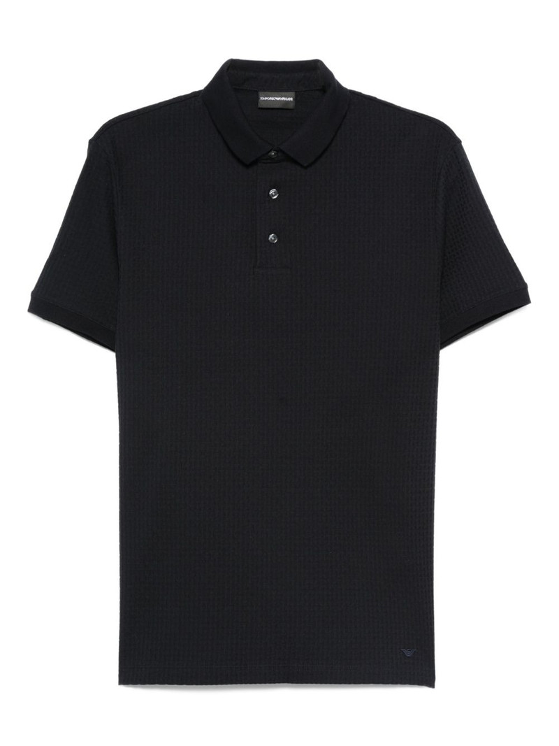 cotton short-sleeve polo shirt 1