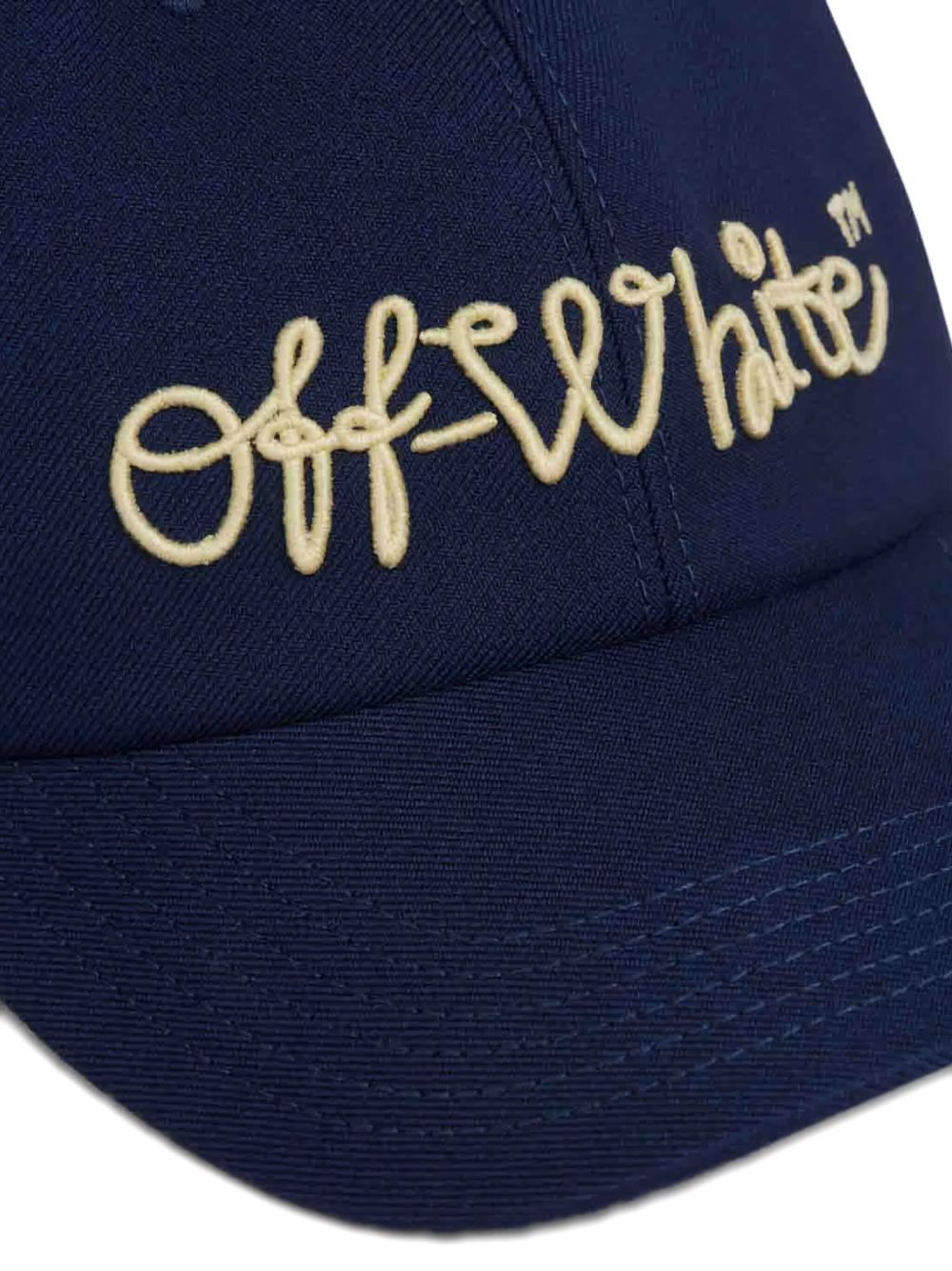 script-logo baseball cap - 4