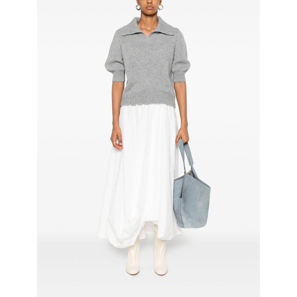 Lisa Yang Grey Knitwear - Jumpers Women - 2