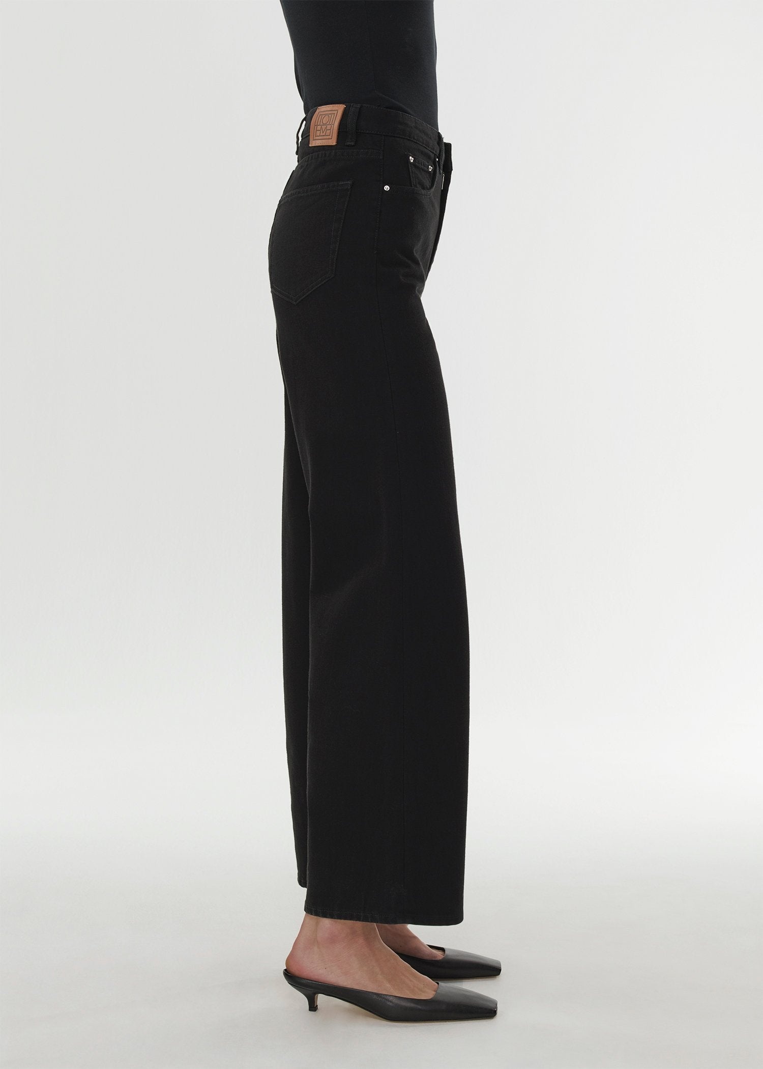 Flare fit denim black - 3