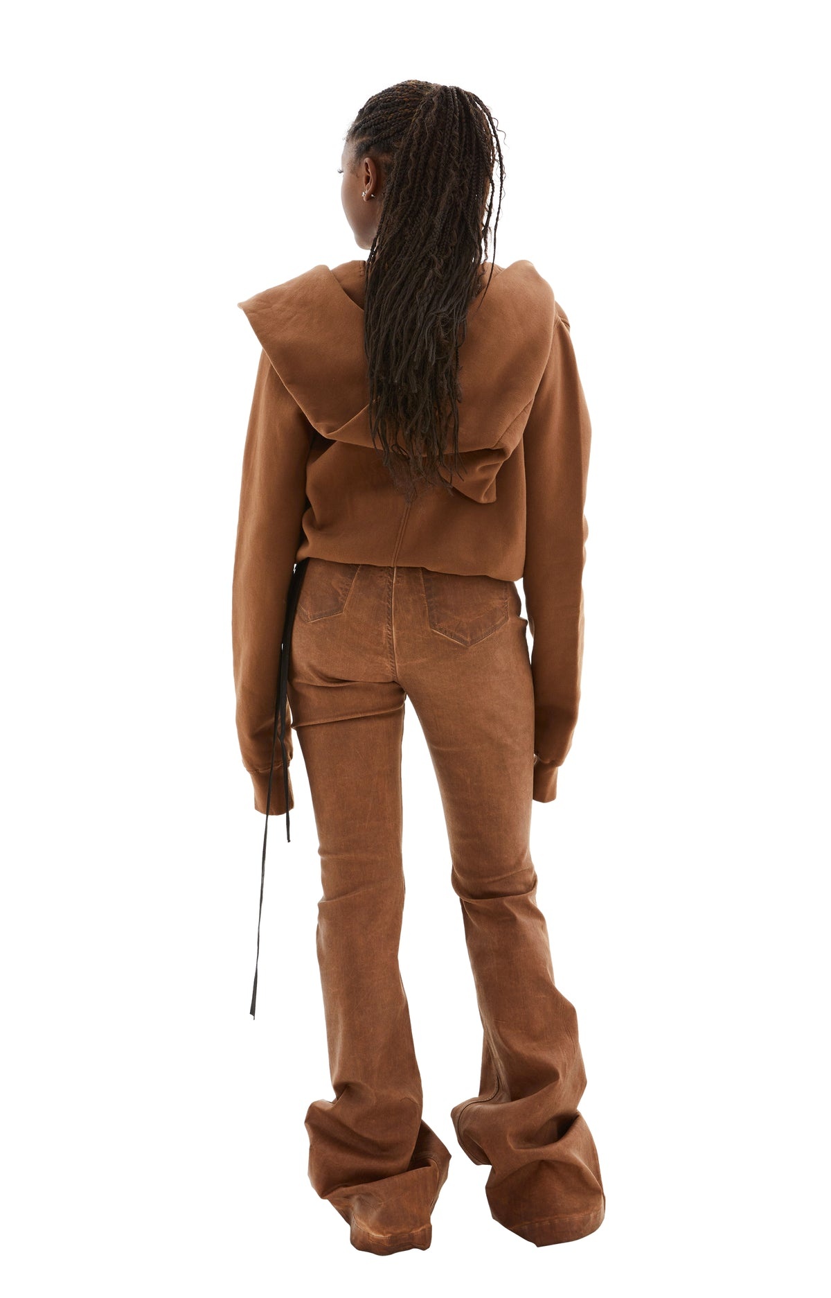 BOLAN BOOTCUT JEANS (HENNA BROWN) - 3