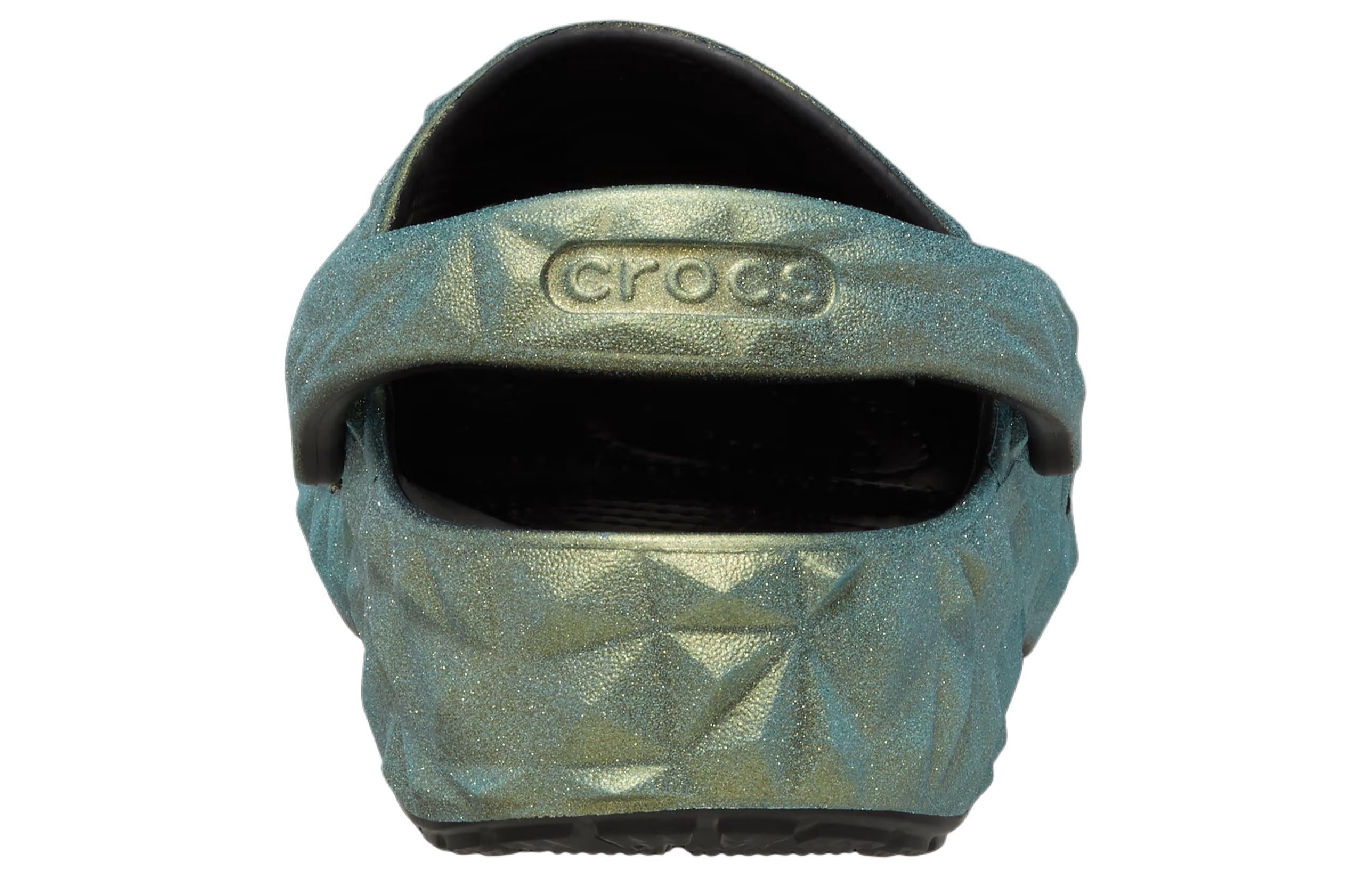 Crocs Classic Iridescent Geometric Clog 'Green' 209841-001 - 6