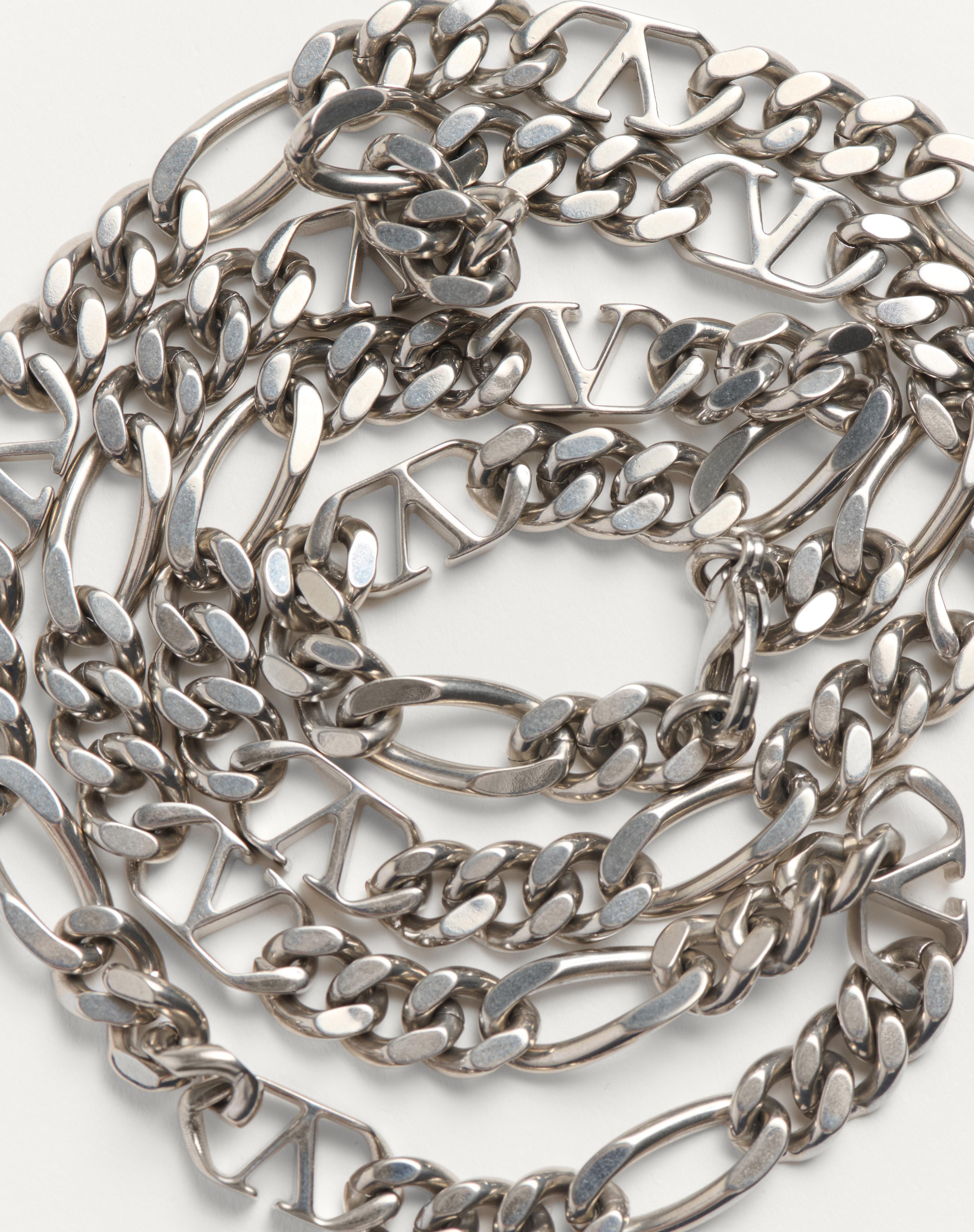VLOGO SIGNATURE METAL NECKLACE - 2