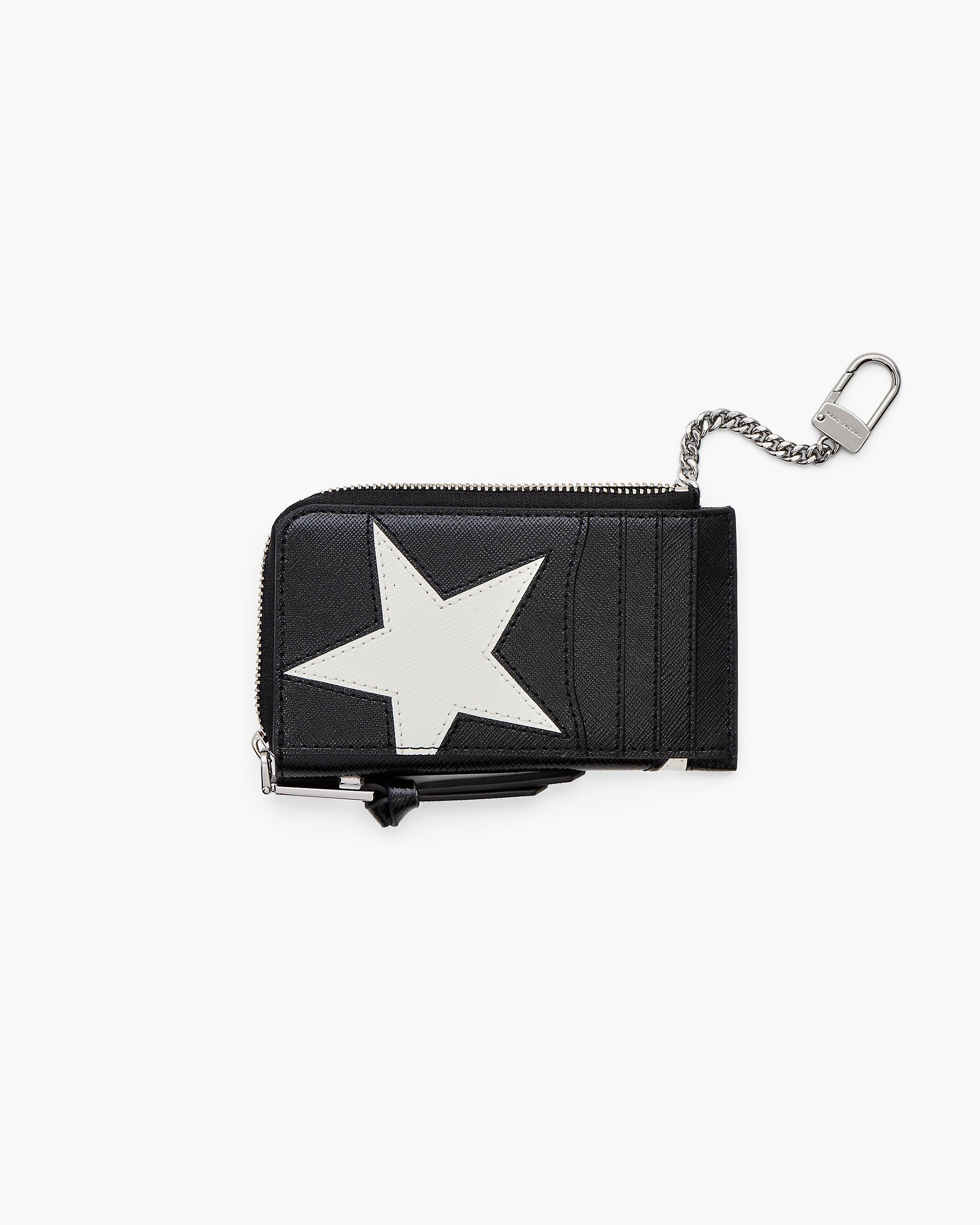 THE STAR PATCHWORK TOP ZIP MULTI WALLET - 3