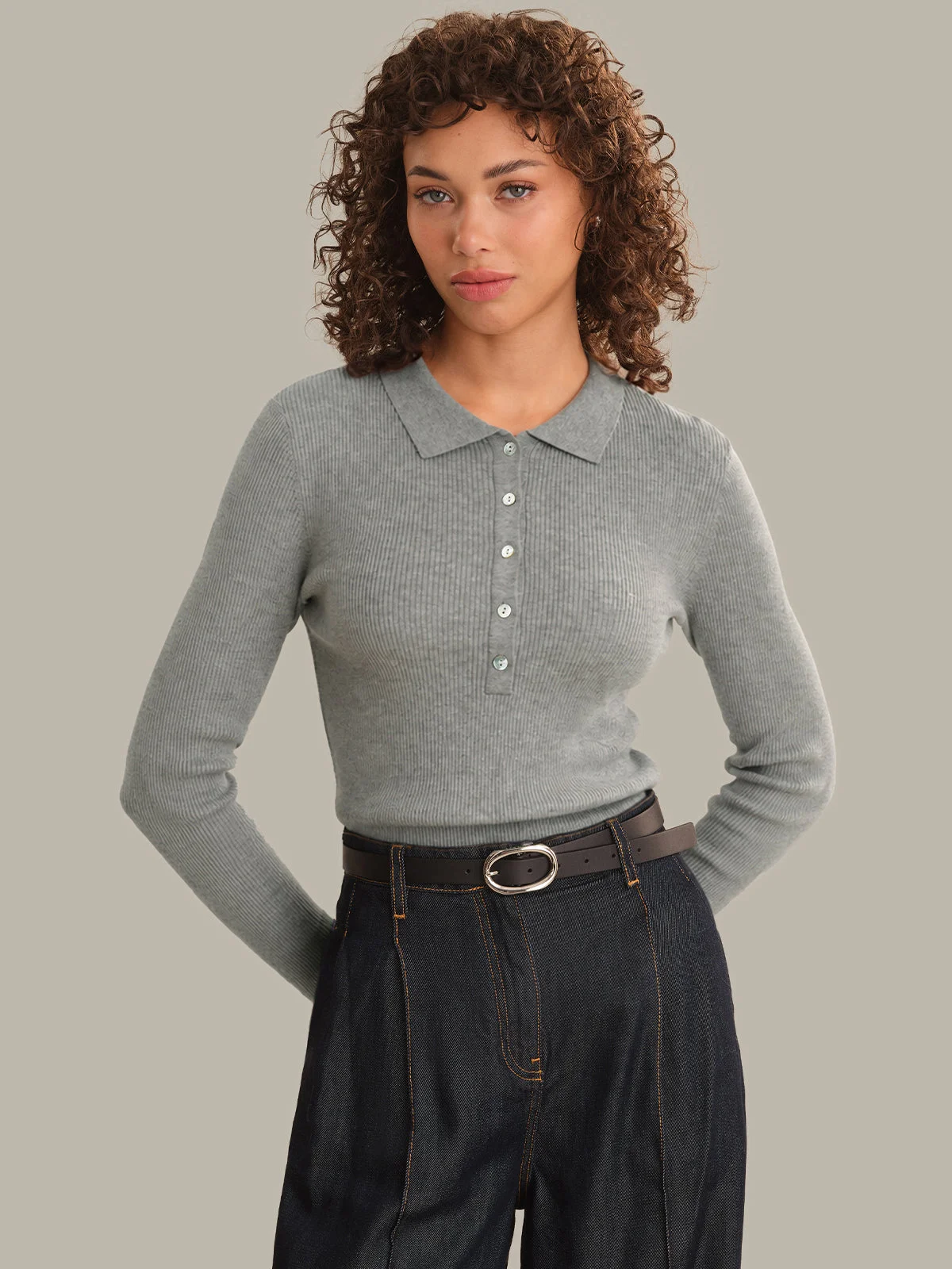 Ginny Long Sleeve Top - 1