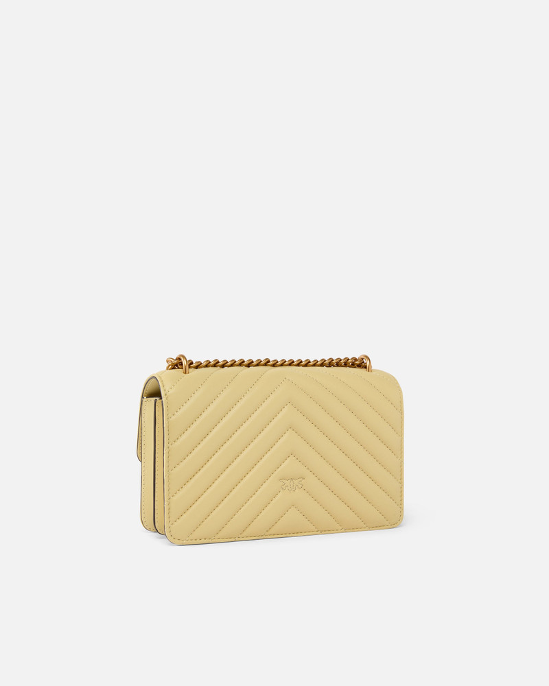 PINKO SMALL SHOULDER BAG LOVE BAG ONE CHEVRON outlook
