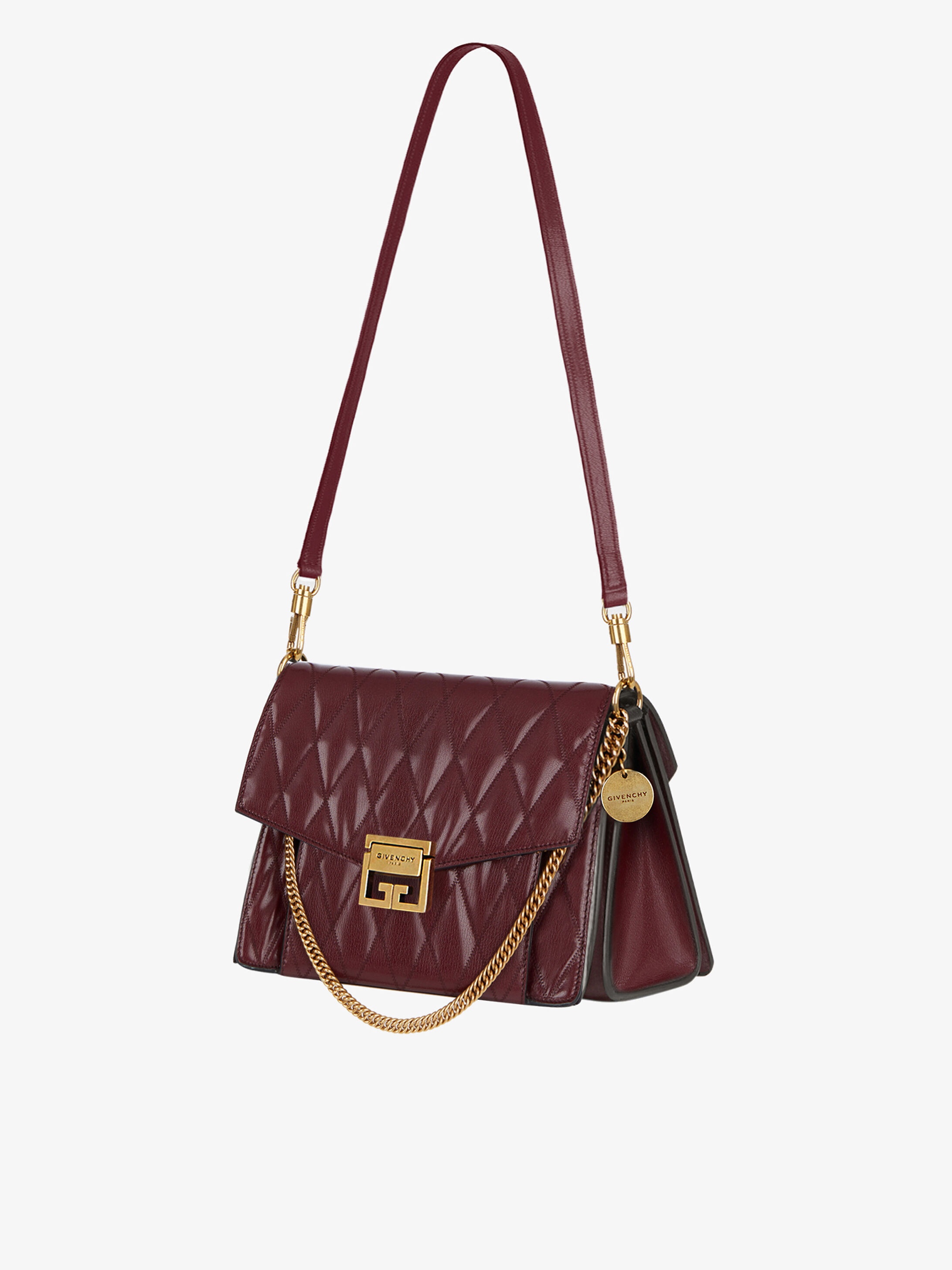 Medium GV3 bag in quilted leather - 3