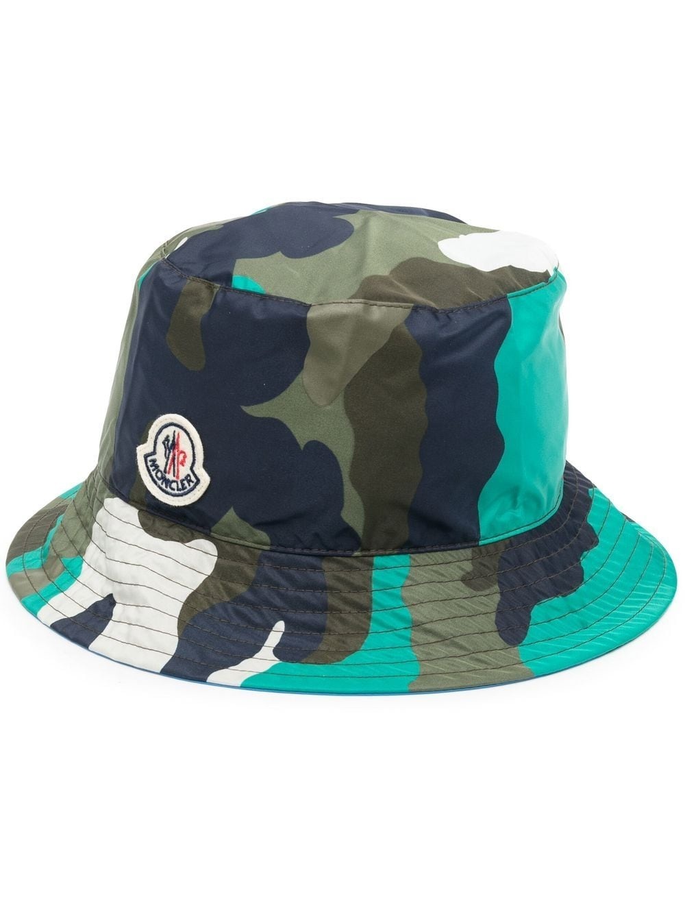 camouflage-print bucket hat - 1