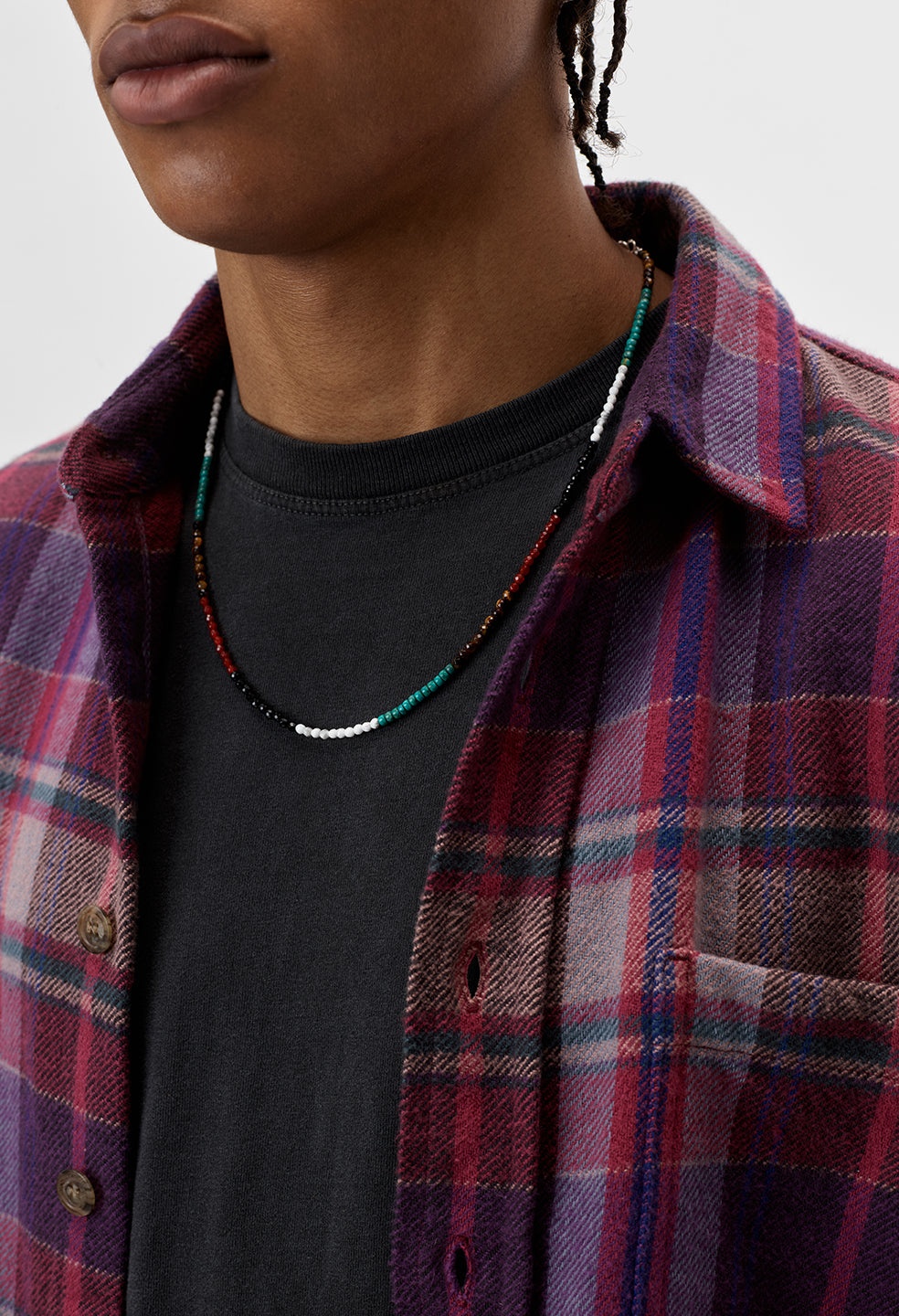 JOHN ELLIOTT X M.A.R.S BEADED NECKLACE - 4