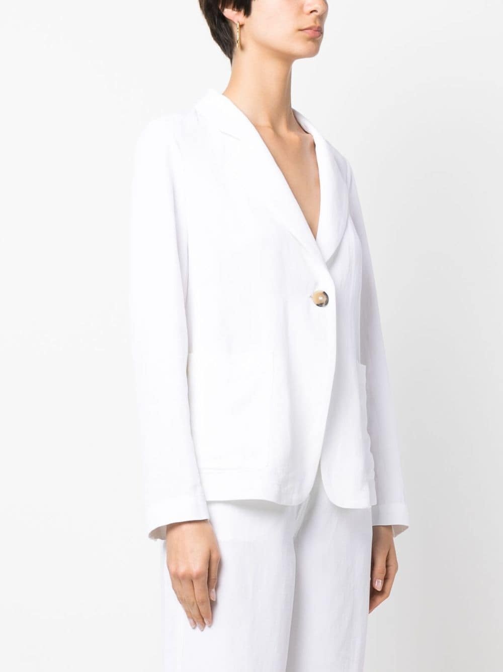 cut-out detail blazer - 3