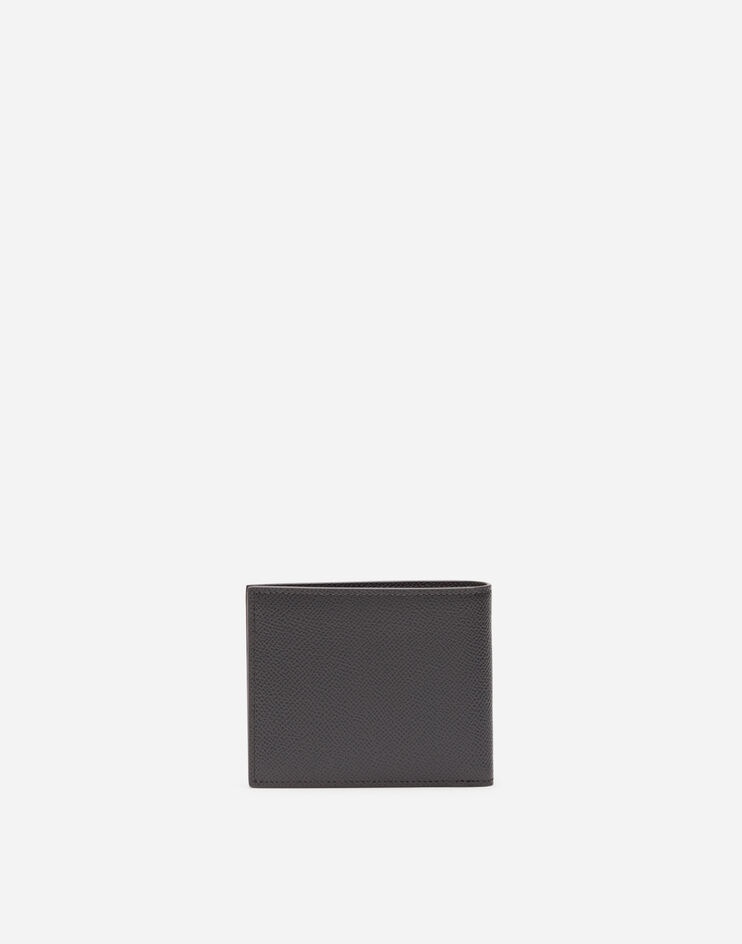 Dauphine calfskin bifold wallet with branded tag - 3