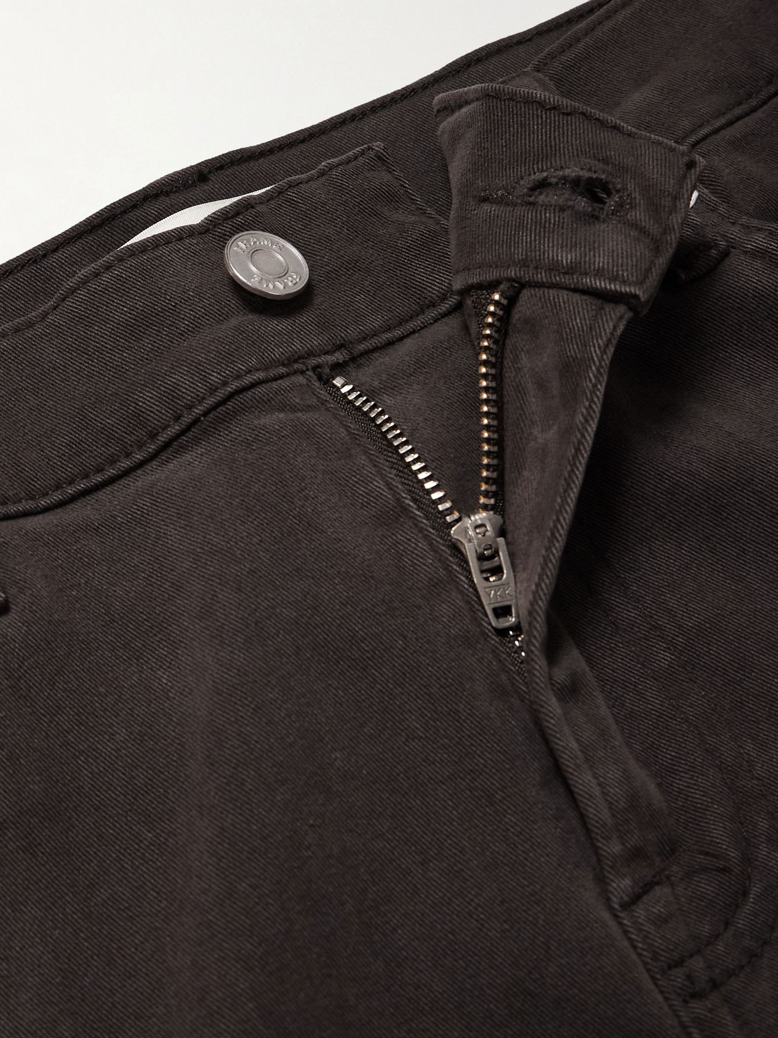 L'Homme Slim-Fit Stretch Lyocell-Blend Trousers Brown - 6