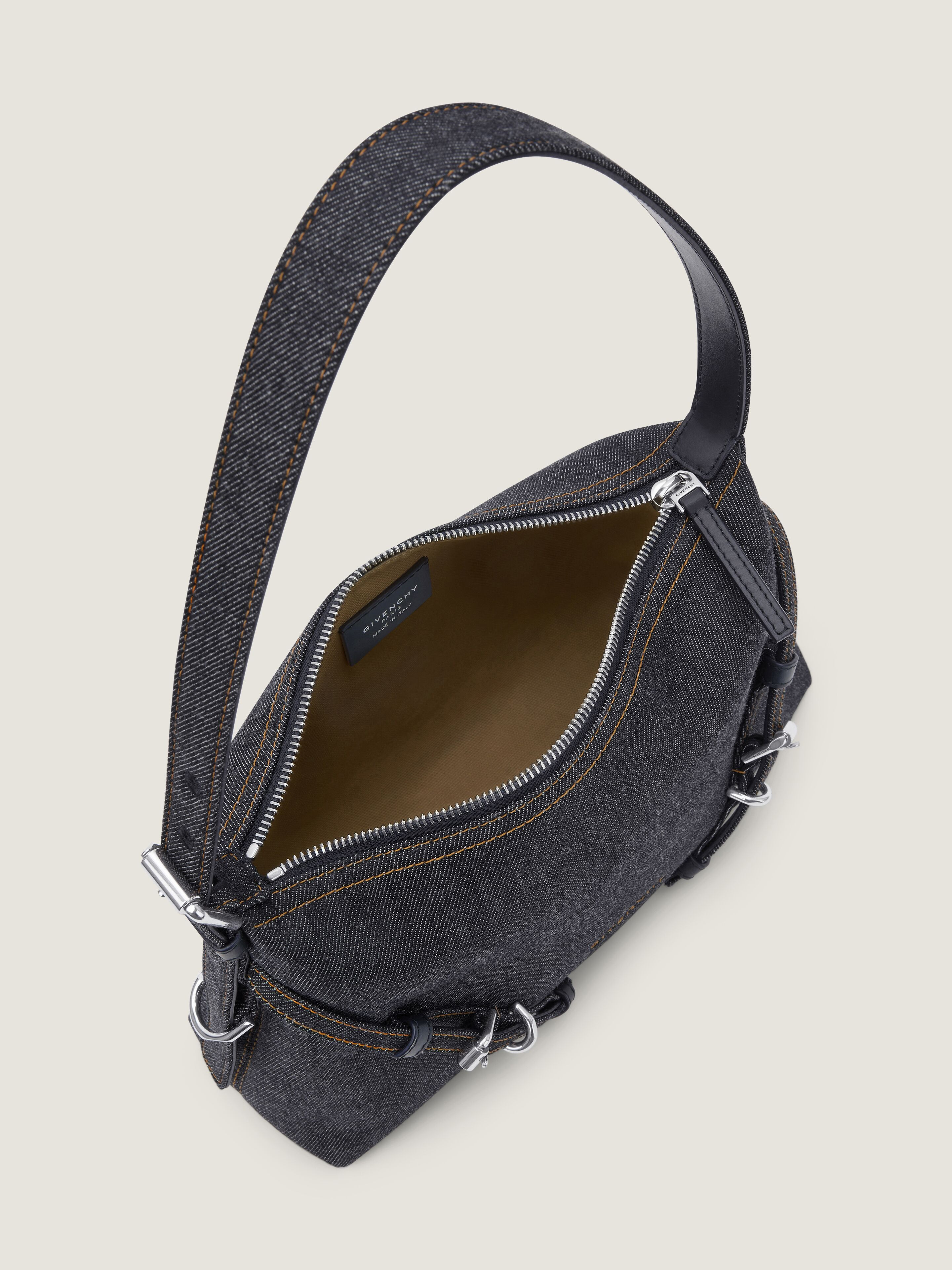MINI VOYOU BAG IN DENIM - 6