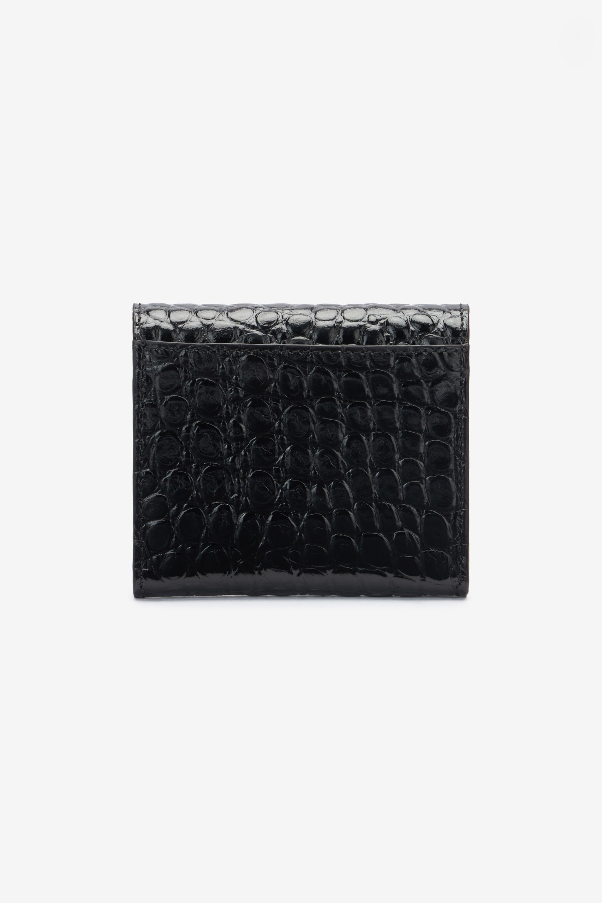 Cardholder with crocodile print - 2