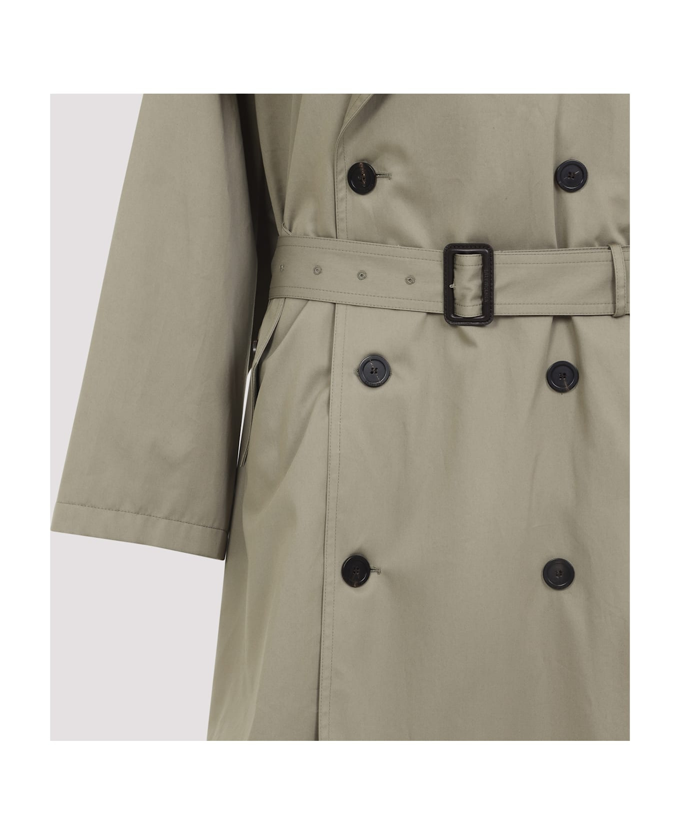 Draped Neck Trench - 5