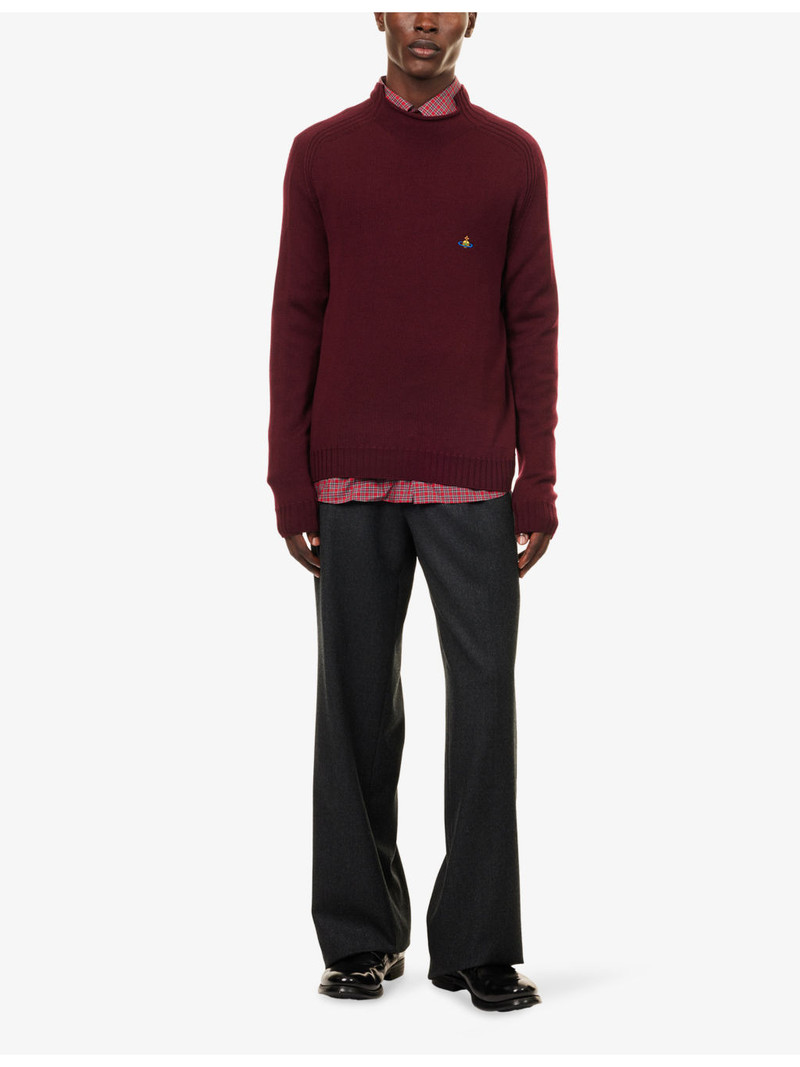 Vivienne Westwood Fisherman High-Neck Wool Jumper outlook