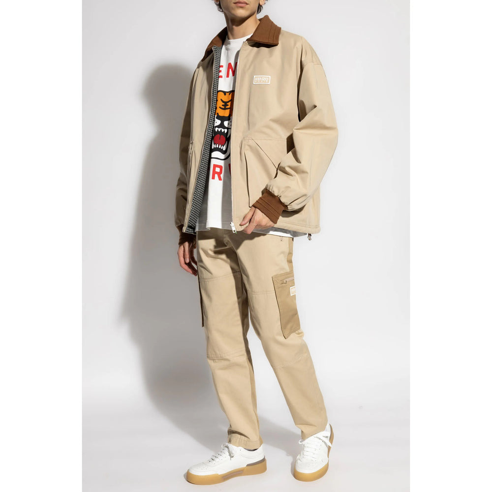 Kenzo Neutrals Trousers - Regular & Straight-Leg Trousers Men - 2