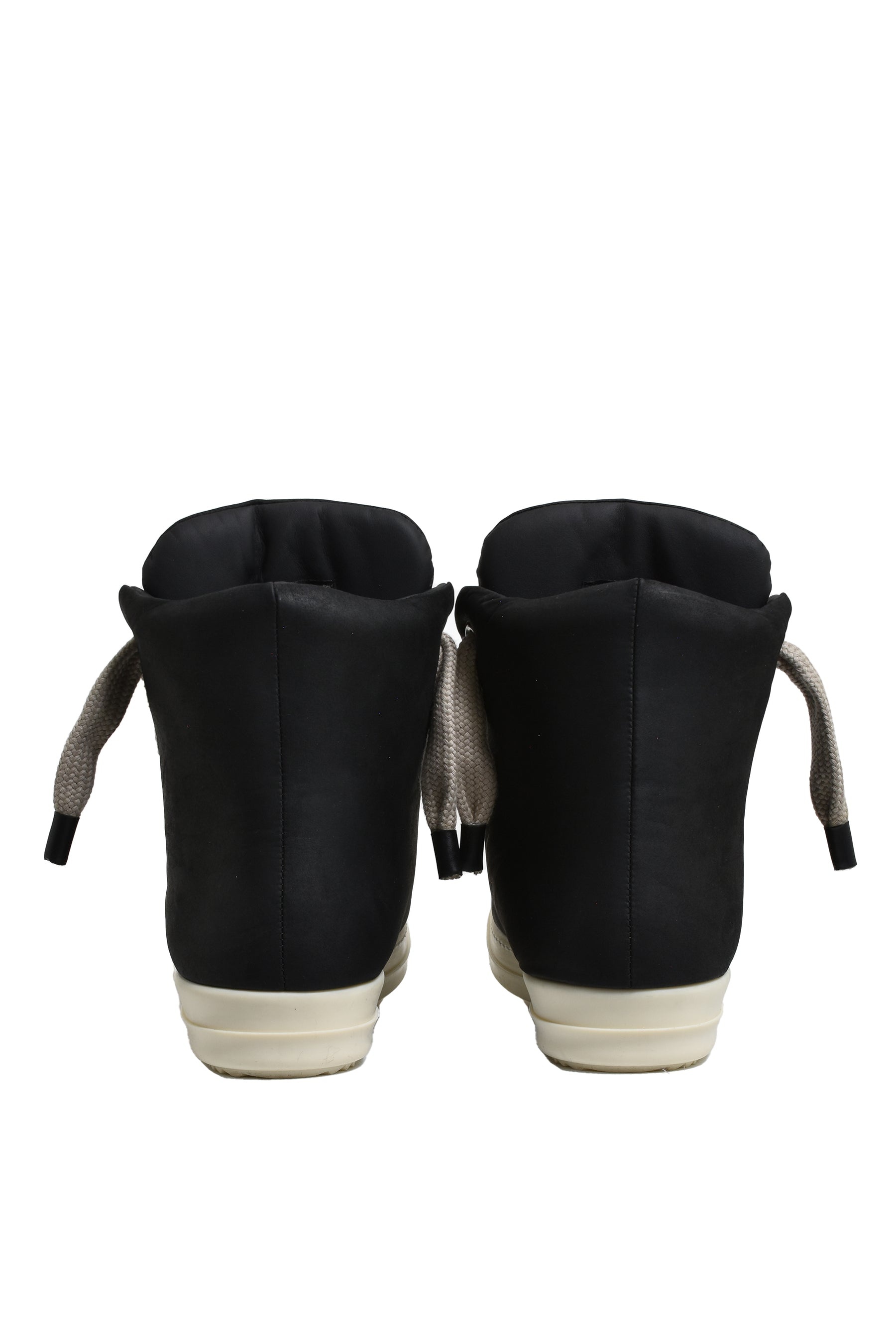 JUMBO LACED PADDED SNEAKERS / BLK/MILK/MILK - 4